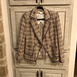 Veronica beard tweed blazer